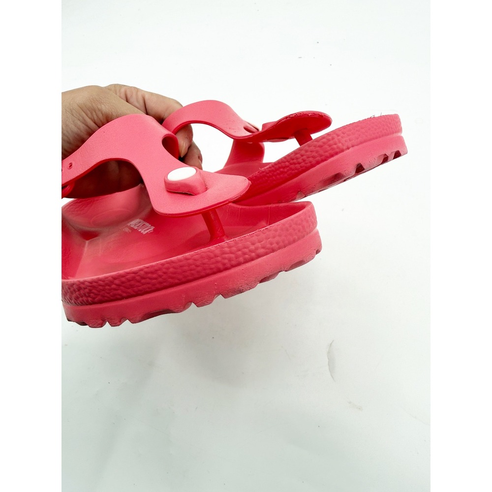 Birkenstock Gizeh EVA Pink Beetroot Thong Sandals Waterproof Shoes size 38 7 - Picture 8 of 12